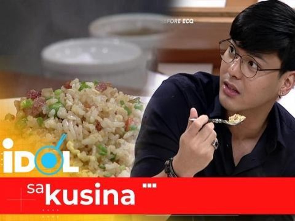 Idol sa Kusina: Kristofer Martin tastes Chef Boy Logro's Bacsichow!