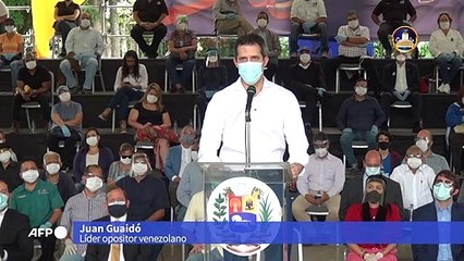 Guaidó llama a militares a respaldar pacto contra legislativas en Venezuela