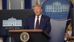 Trump Repeats Numerous False Claims In Briefing