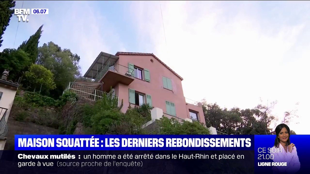 Maison squattée dans les Alpes-Maritimes: le couple qui occupe le logement estime avoir été dupé