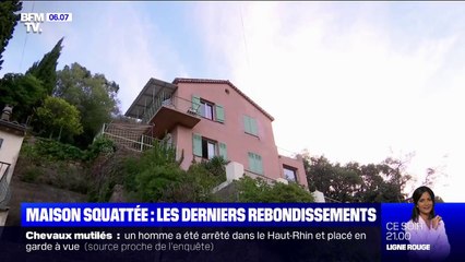 Maison squattée dans les Alpes-Maritimes: le couple qui occupe le logement estime avoir été dupé