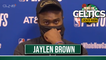 Jaylen Brown Interview Post Game 5 Toronto Raptors vs. Boston Celtics