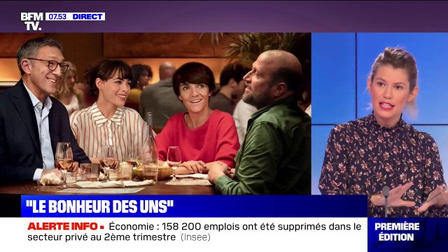 Florence Foresti, Vincent Cassel, Bérénice Bejo et François Damiens sont au casting de Le bonheur des uns , en salles mercredi