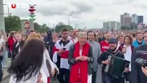 Mais où se trouve l'opposante bélarusse Maria Kolesnikova ? Le point sur des infos contradictoires