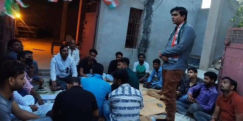 इटावा: कांग्रेस ने चलाया जागरूकता अभियान