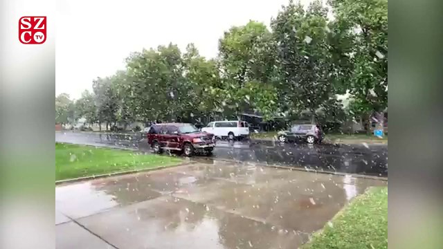 ABD'de kar yağışı başladı; bir gecede hava sıcaklığı 31 derece düştü