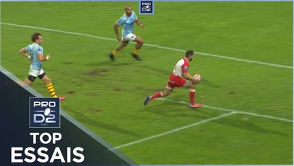 TOP Essais de la J1 – PRO D2 – Saison 2020-2021