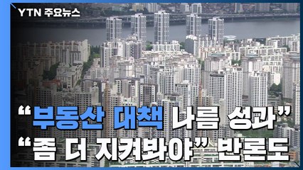 정부 "부동산 대책 나름 성과"..."좀 더 지켜봐야" 반론도 / YTN