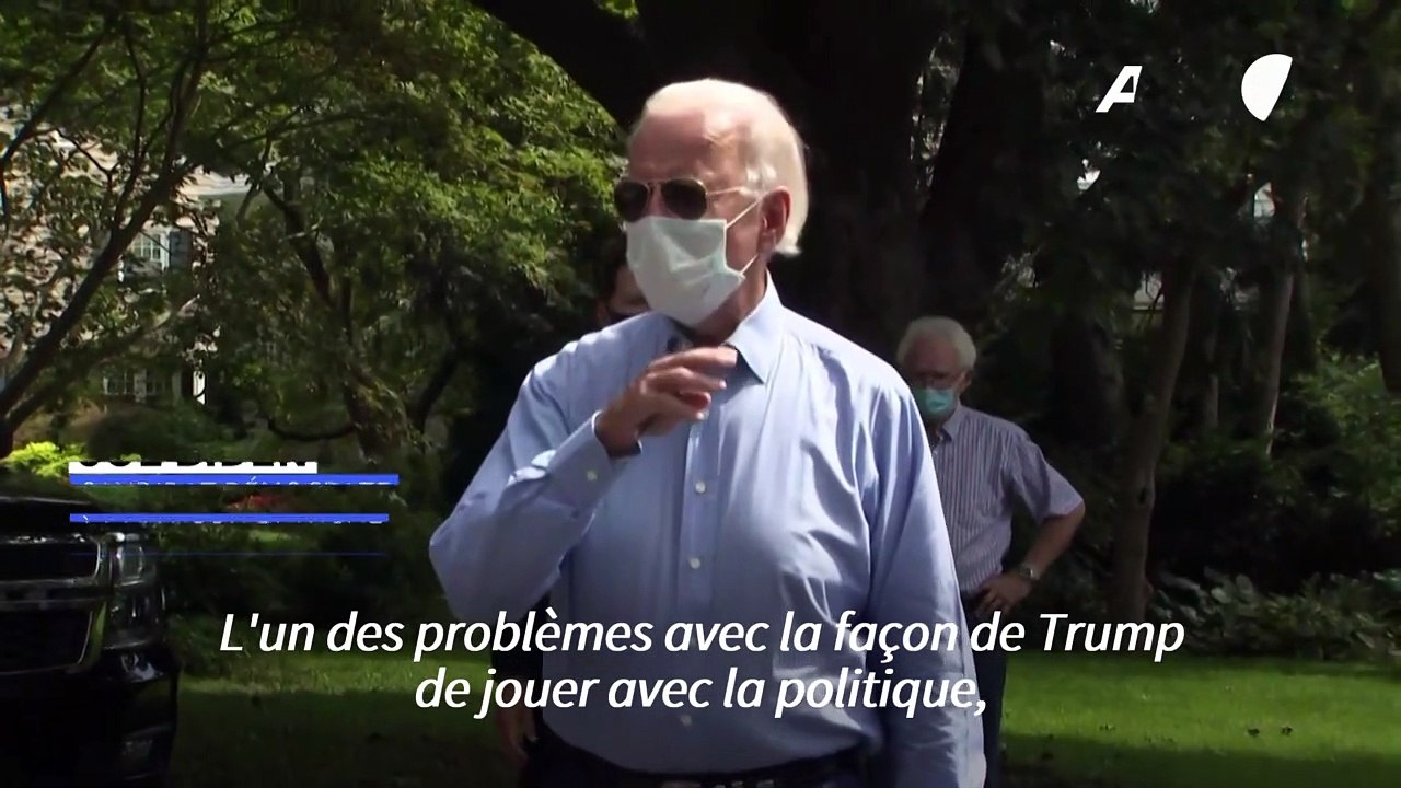 Biden: "Si je pouvais avoir un vaccin demain, je le ferais"