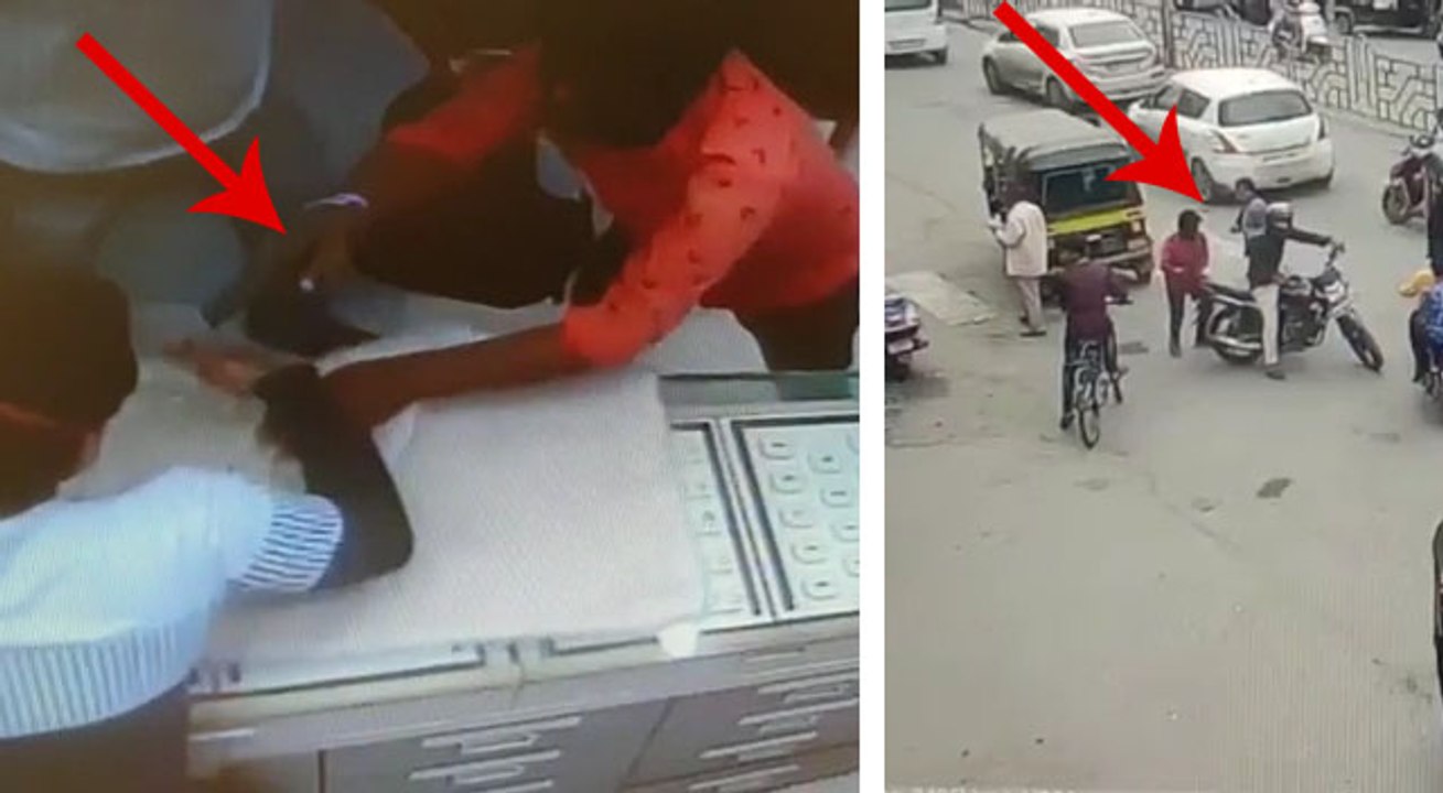 VIDEO: ज्वैलरी शॉप में घुसे लुटेरे,पिस्तौल से 2 व्यापारियों में मारीं गोली, दिनदहाड़े यूं हुई वारदात