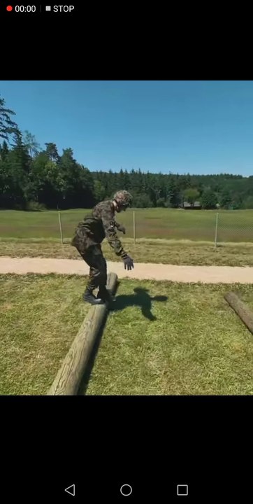 Cammondo during training  Army