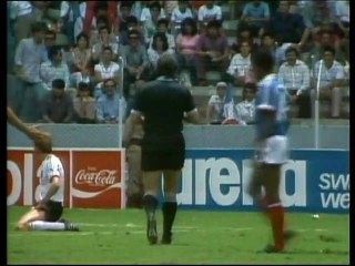France - RFA Match at the 1986 FIFA World Cup (June 1986)