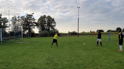 Entraînement des gardiens à la Jespo Comines
