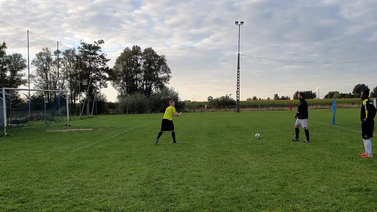 Entraînement des gardiens à la Jespo Comines