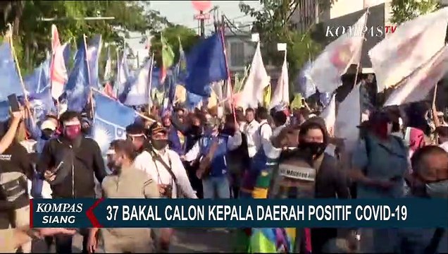 Waspada Klaster Pilkada, 37 Bakal Calon Kepala Daerah Terkonfirmasi Positif Corona