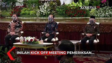 Momen Jokowi Lupa Menyapa Wapres Maruf Amin