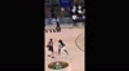 Kawhi's one finger block denies the Nuggets