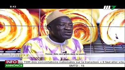 BONJOUR LE MALI DU 08 SEPT 2020