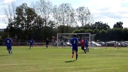 Séniors 1 = Estrablin - FCV (Mickaël Royet 0-4)