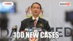 Malaysia reports 100 new Covid-19 cases