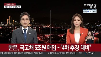 Скачать видео: 한은, 국고채 5조원 매입…