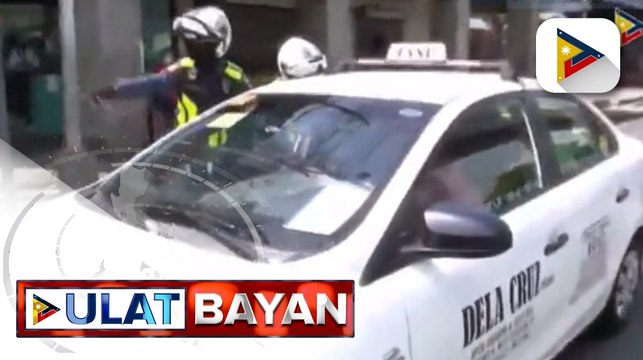 #UlatBayan | Ilang tsuper at pasahero na walang suot na face shield sa public transportations, nasita ng PNP-HPG