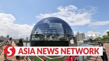 Straits Times | Apple's floating glass store to open at MBS on Sept 10