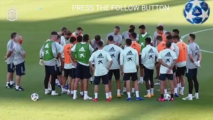 Ansu Fati trains with Spain Squad Ahead of Senior Debut in Nations League