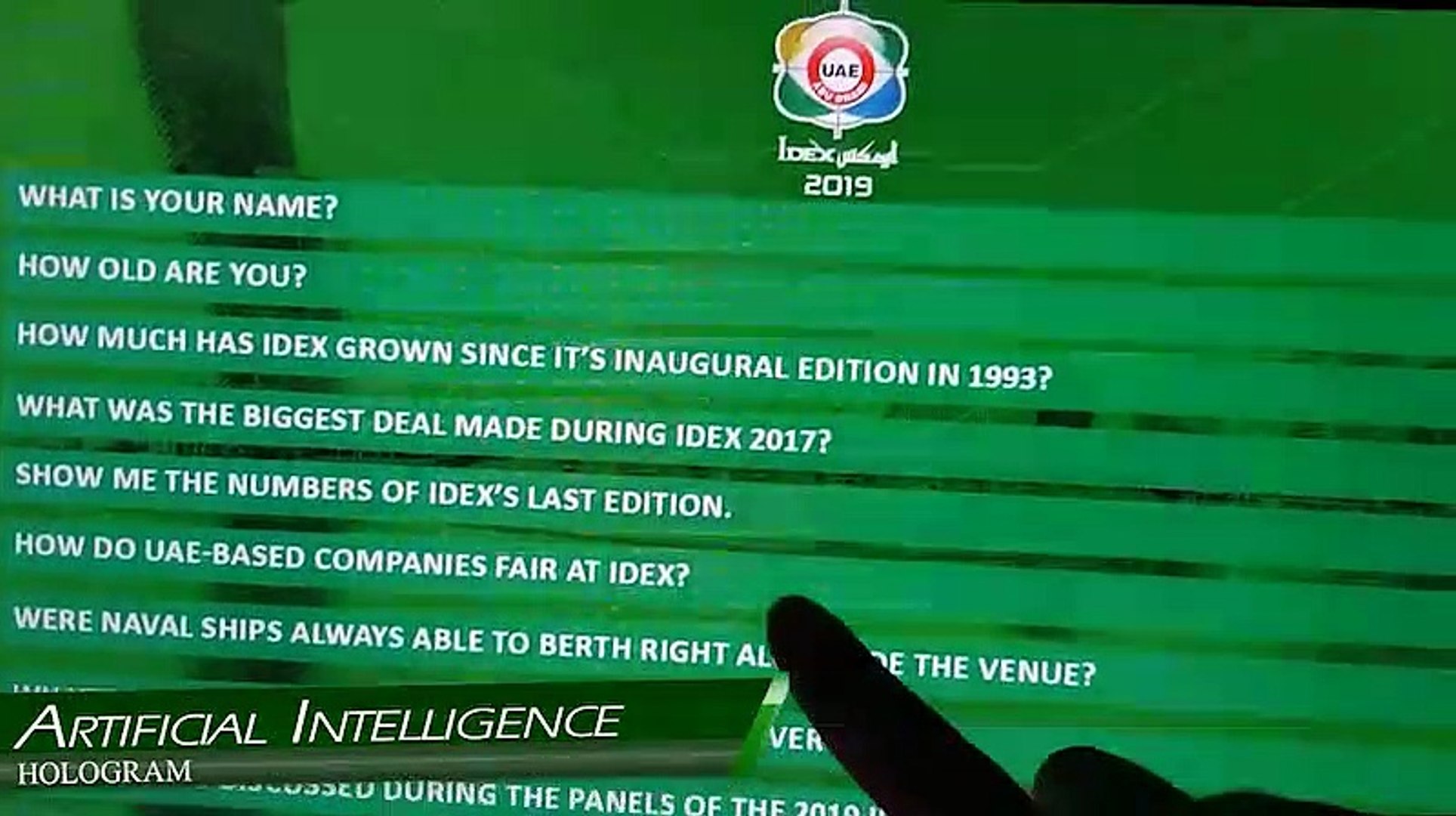 Artificial Intelligence  Hologram