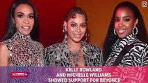 Beyoncé, Kelly Rowland And Michelle Williams Have Destiny's Child Reunion At 'Lion King' Premiere