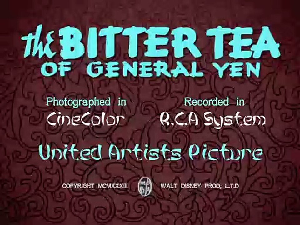 The Bitter Tea of General Yen (1933) - Opening/Closing [2006 DVD/BLU-WAY]