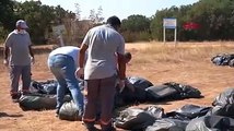 Lüleburgaz'da 150 torba çöp toplayan temizlik işçilerinden Trakya usulü tepki