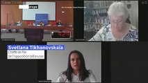 Bélarus: Tikhanovskaïa dénonce 