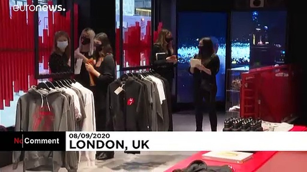 Rolling Stones memorabilia store opens its doors in London's Carnaby Street