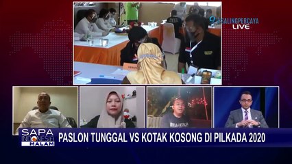 Bahas Fenomena Calon Tunggal di Pilkada Serentak 2020