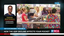 How the GDP decline affects your pocket