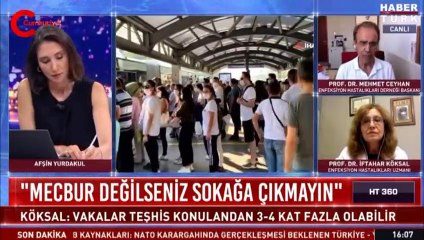 Profesör Mehmet Ceyhan Türkiye’deki gerçek vaka sayısını açıkladı!