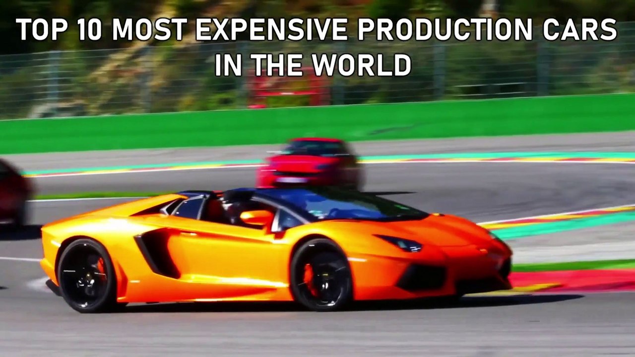 10 Most expensive cars in the world