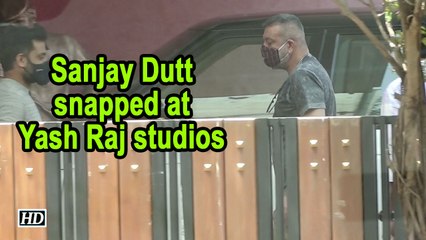 Sanjay Dutt snapped at Yash Raj studios