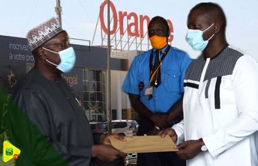 Talatay Orange : Y'en à marre reçu par le directeur de communication Orange