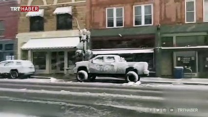 ABD'de sıcaklık 36 derece düştü