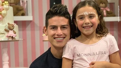 Así le celebró Salomé, hija de James Rodríguez, su llegada al Everton
