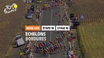 #TDF2020 - Étape 10 / Stage 10 - Bordures dans le final / Echelons in the final