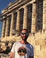 Dani Rovira en la Acrópolis -  @DANIROVIRA