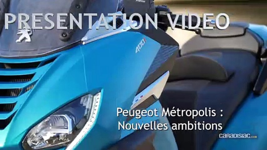 Présentation statique - Peugeot Metropolis 2020...