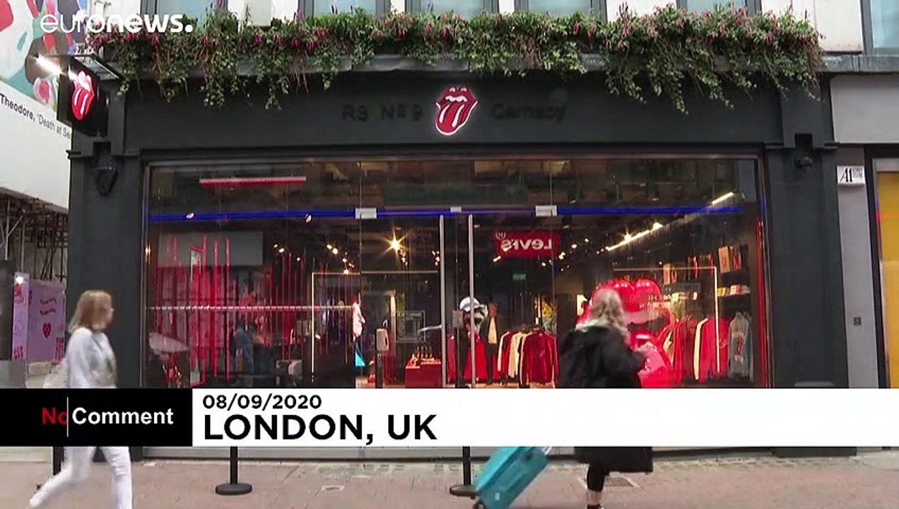Rolling Stones memorabilia store opens its doors in London's Carnaby Street