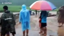 Flash floods smash northern Thailand after heavy rain