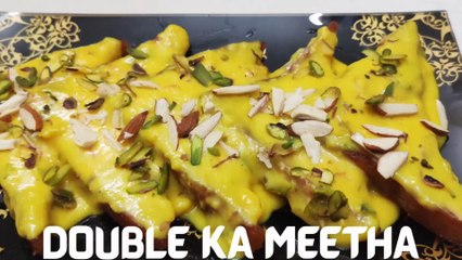 How To Make Hyderabadi DOUBLE KA MEETHA | Shahi Tukda | Rajwansh Kitchen