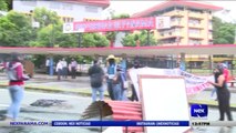 Universitarios cierran la vía tras recorte de presupuesto de la UP  - Nex Noticias