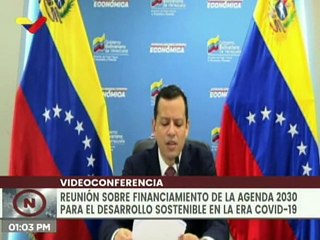 ONU | Venezuela participa en reunión para financiamiento de la Agenda 2030 en la era de Covid-19